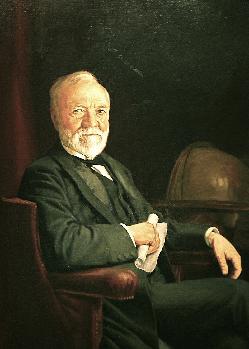 Andrew Carnegie. A rich person. Or was he?